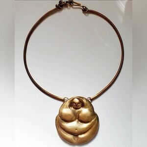 Artisan Venus of Willendorf Necklace
